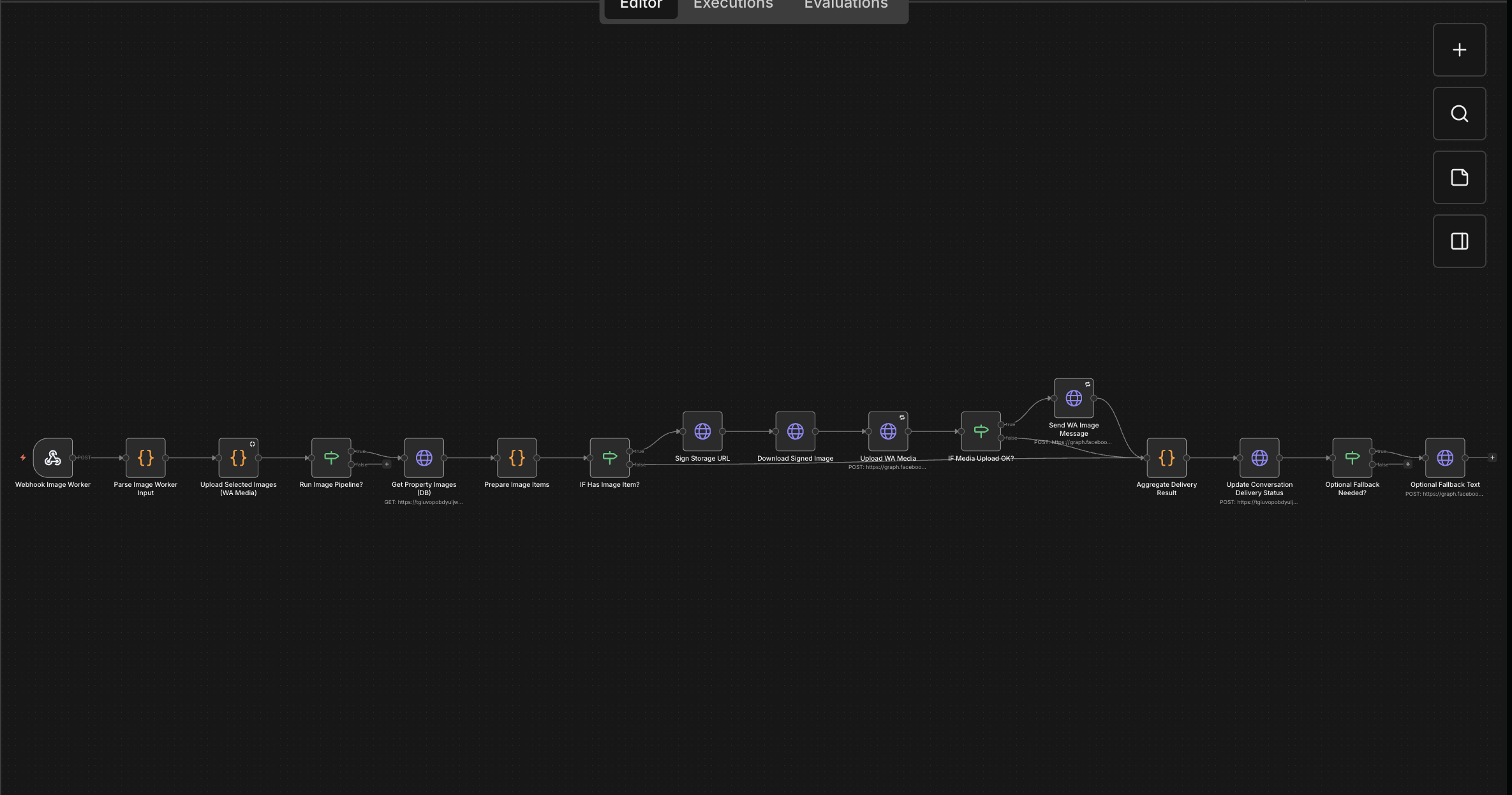 n8n image delivery worker workflow